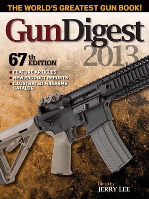 cover image of Gun Digest 2013